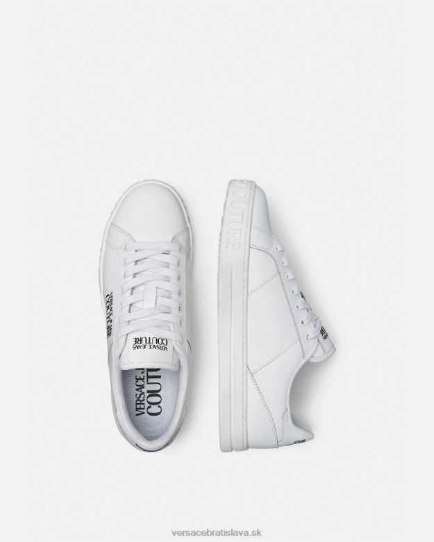 topánka X8X8P2469 Versace tenisky s logom court 88 biely muži