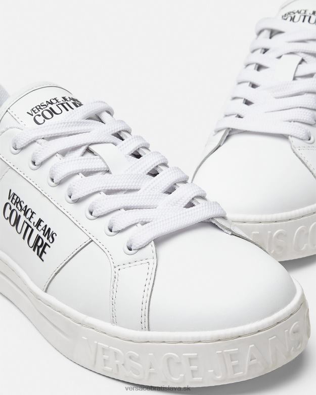 topánka X8X8P2469 Versace tenisky s logom court 88 biely muži