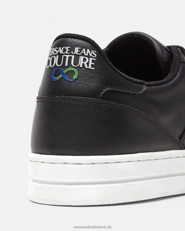 topánka X8X8P2470 Versace tenisky s logom court 88 čierna muži