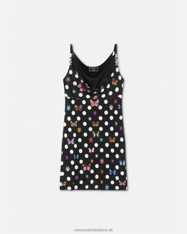 oblečenie X8X8P5 Versace minišaty butterflies medusa \'95 vytlačiť ženy
