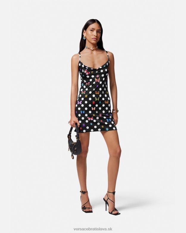 oblečenie X8X8P5 Versace minišaty butterflies medusa \'95 vytlačiť ženy