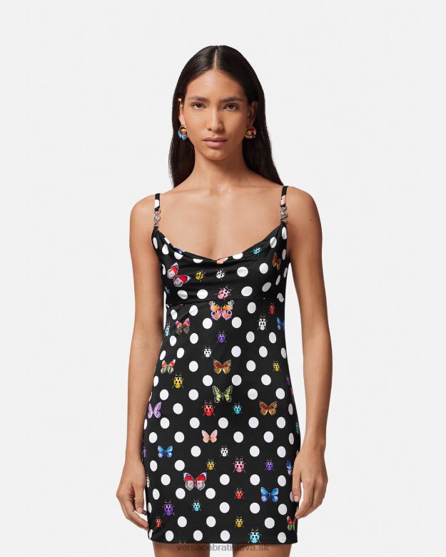 oblečenie X8X8P5 Versace minišaty butterflies medusa \'95 vytlačiť ženy
