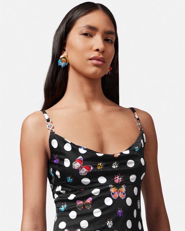 oblečenie X8X8P5 Versace minišaty butterflies medusa \'95 vytlačiť ženy