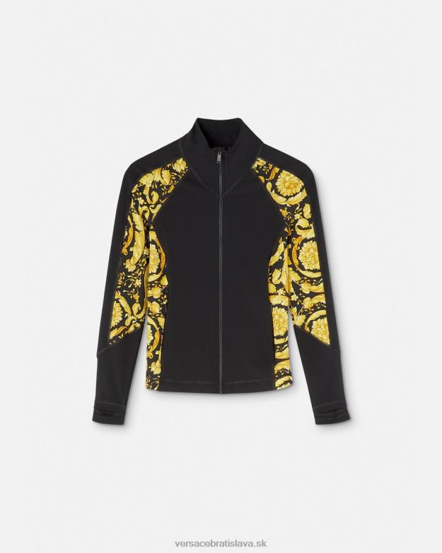 oblečenie X8X8P231 Versace bunda do telocvične barocco čierna ženy