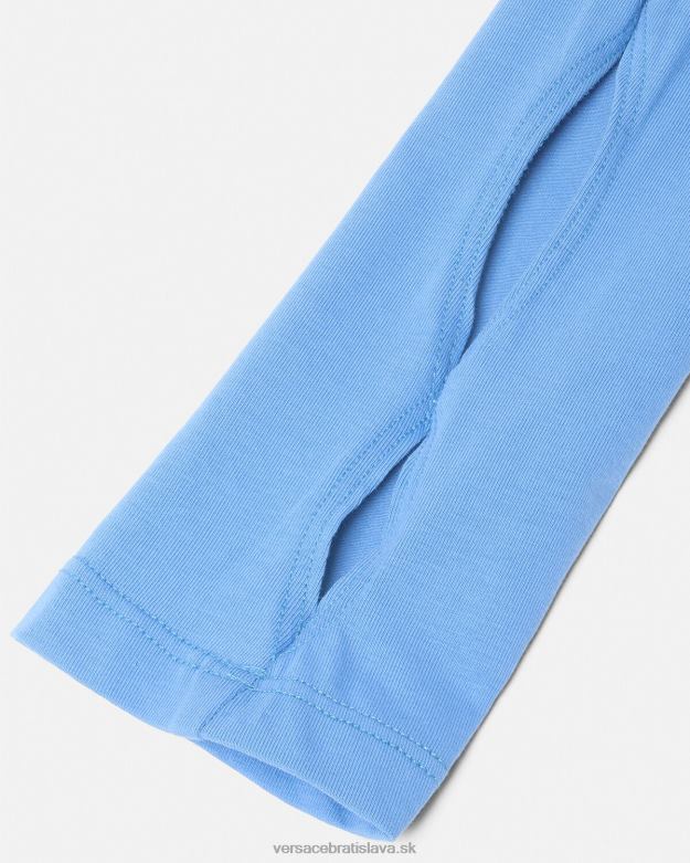 oblečenie X8X8P2213 Versace číslo kusu top s jedným rukávom svetlo modrá ženy