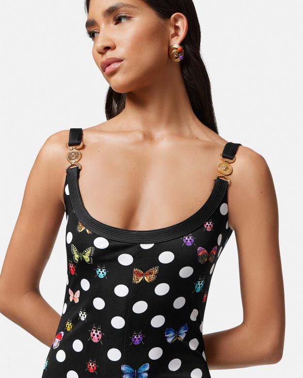 oblečenie X8X8P7 Versace overal butterflies medusa \'95 jedna farba ženy