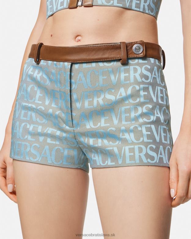 oblečenie X8X8P194 Versace celoplošné šortky vytlačiť ženy