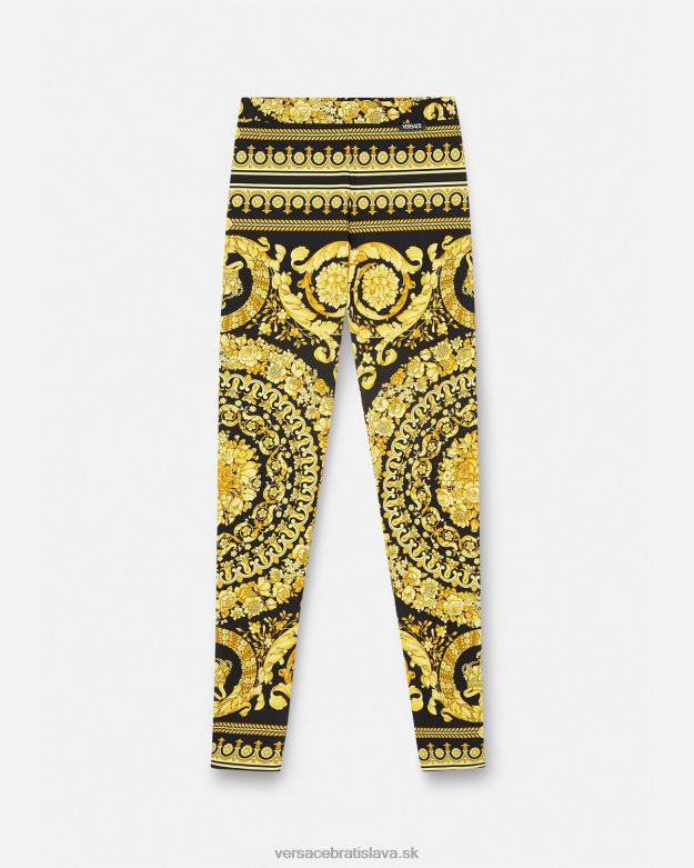 oblečenie X8X8P199 Versace barokové legíny vytlačiť ženy