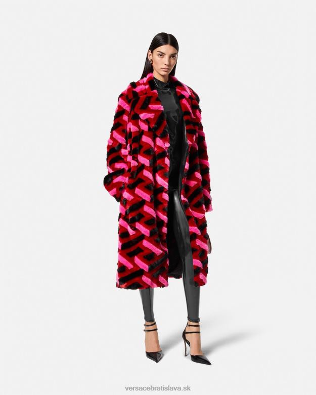oblečenie X8X8P203 Versace latexové legíny čierna ženy