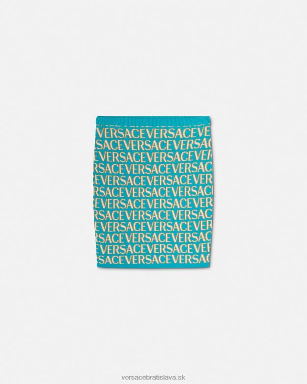 oblečenie X8X8P163 Versace celoplošná pletená sukňa vytlačiť ženy