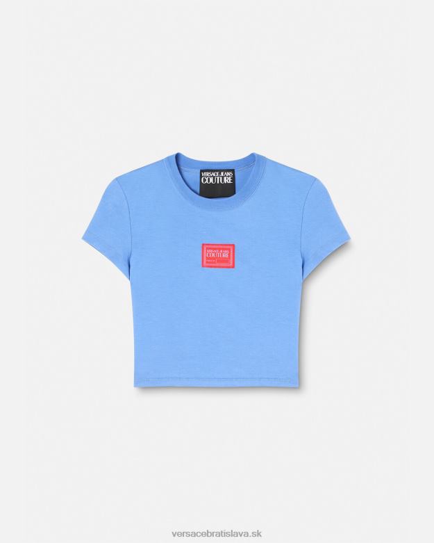 oblečenie X8X8P2228 Versace Tričko crop číslo kusu svetlo modrá ženy
