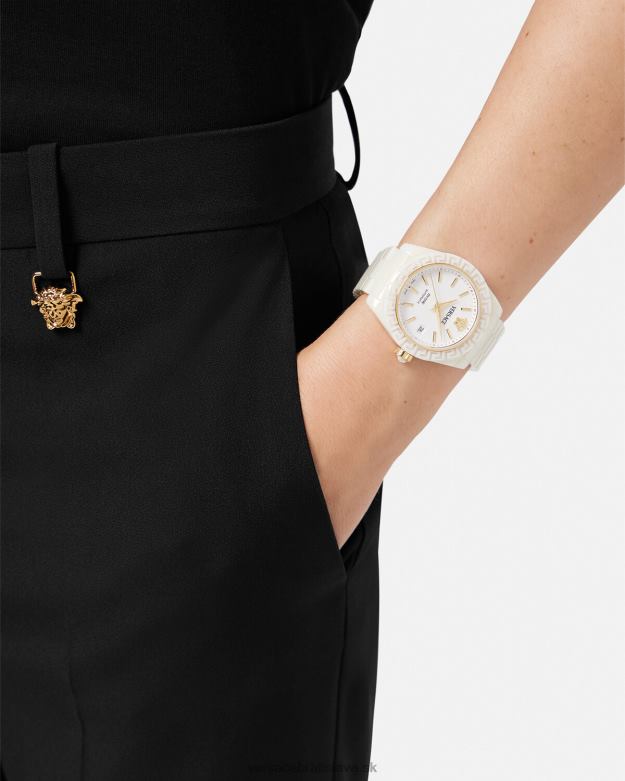 príslušenstvo X8X8P936 Versace dv one automatické hodinky pnul ženy