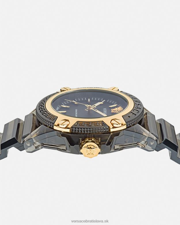 príslušenstvo X8X8P940 Versace ikona aktívnych indigových hodiniek pnul ženy