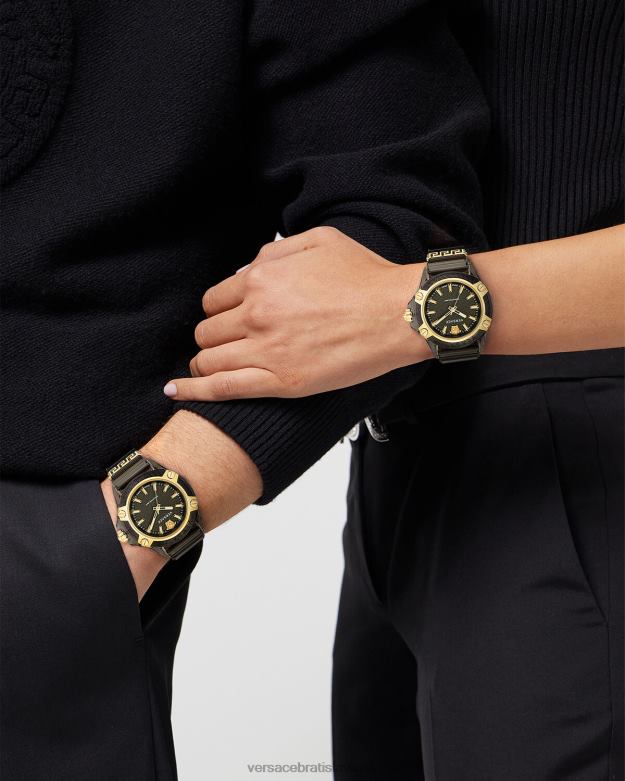 príslušenstvo X8X8P940 Versace ikona aktívnych indigových hodiniek pnul ženy