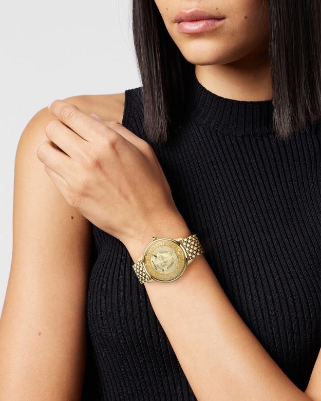 príslušenstvo X8X8P944 Versace alchymistické hodinky medusa pnul ženy
