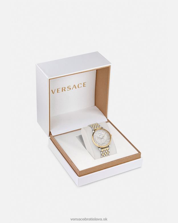 príslušenstvo X8X8P945 Versace alchymistické hodinky medusa pnul ženy