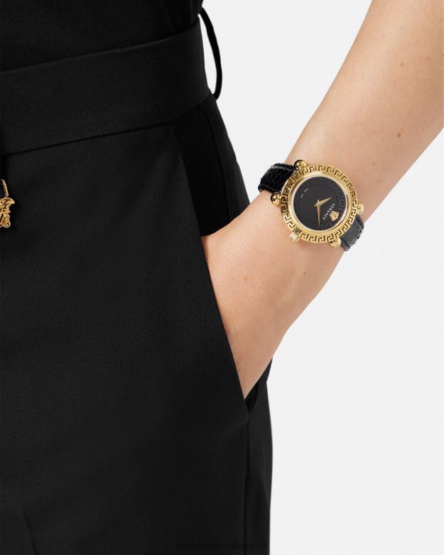 príslušenstvo X8X8P952 Versace greca twist hodinky pnul ženy