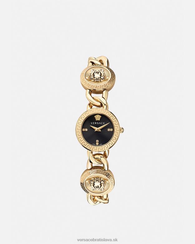 príslušenstvo X8X8P953 Versace ikona stud diamantové hodinky pnul ženy