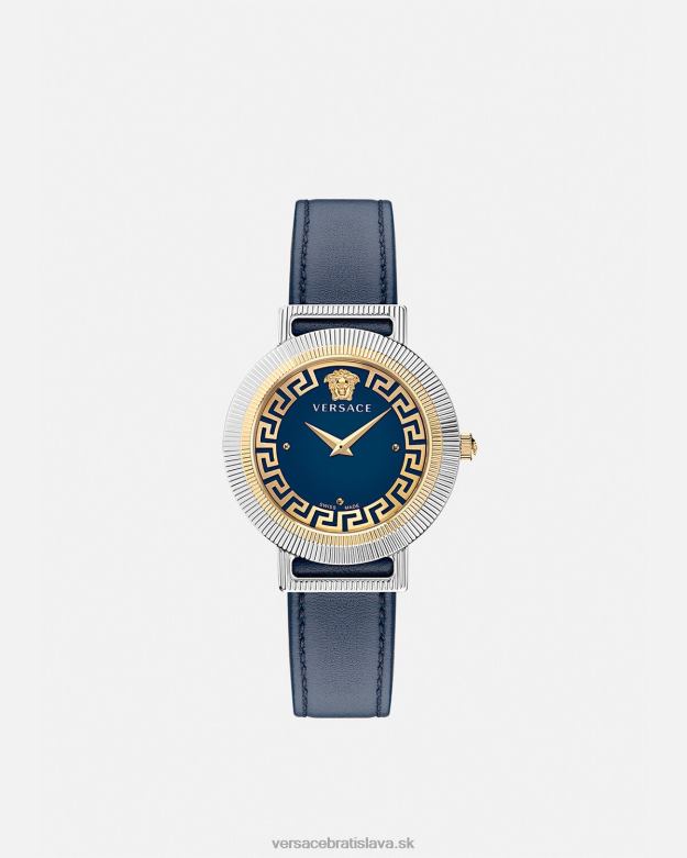 príslušenstvo X8X8P961 Versace greca elegantné hodinky Modrá ženy