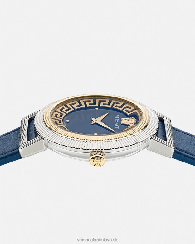 príslušenstvo X8X8P961 Versace greca elegantné hodinky Modrá ženy