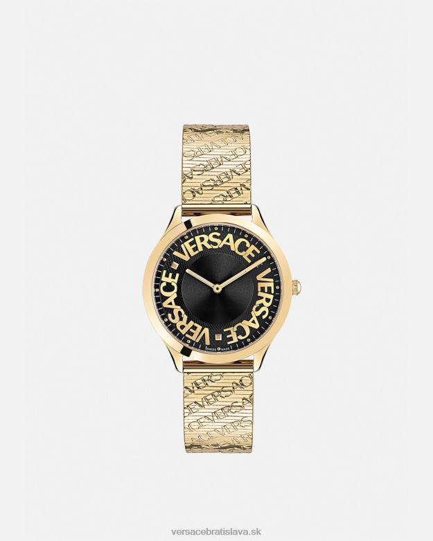 príslušenstvo X8X8P970 Versace logo halo hodinky zlato ženy