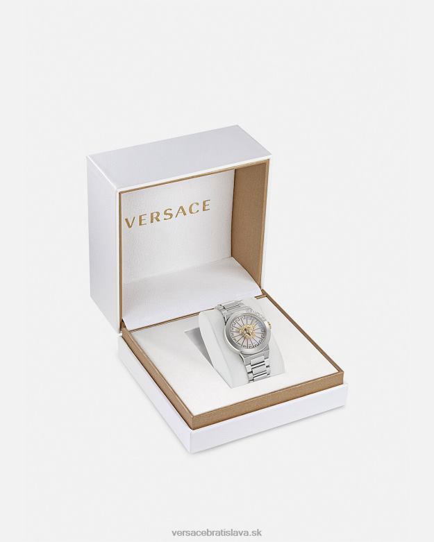 príslušenstvo X8X8P976 Versace nekonečné hodinky medusa striebro ženy