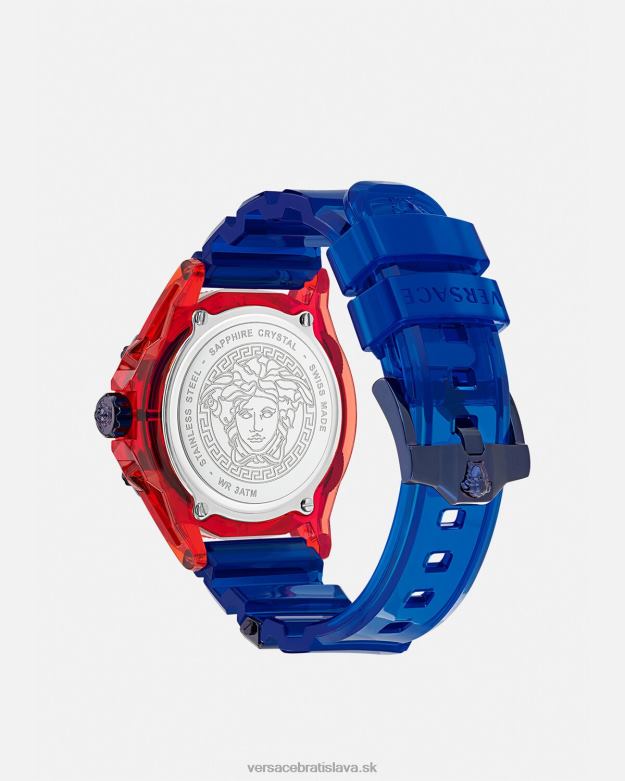 príslušenstvo X8X8P979 Versace ikona aktívne lunárne novoročné králičie hodinky pnul ženy