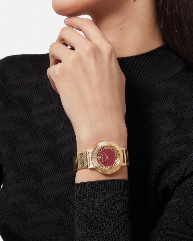 príslušenstvo X8X8P982 Versace greca elegantné hodinky pnul ženy