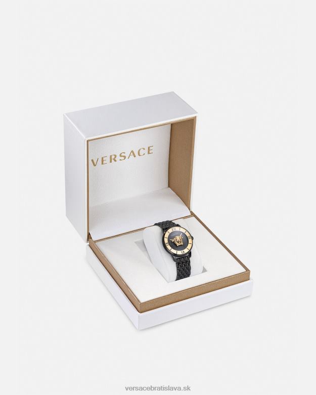 príslušenstvo X8X8P984 Versace hodinky la medusa čierna ženy