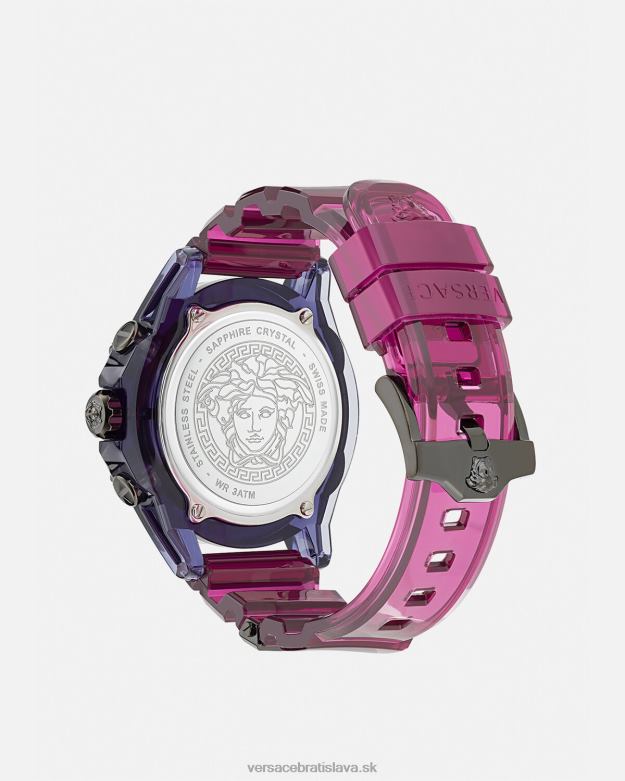 príslušenstvo X8X8P989 Versace ikona aktívnych hodiniek pnul ženy