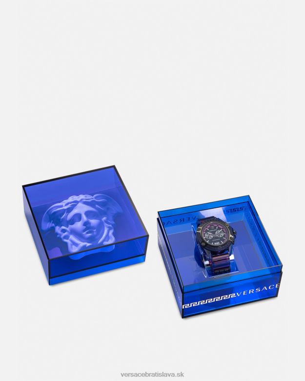 príslušenstvo X8X8P989 Versace ikona aktívnych hodiniek pnul ženy
