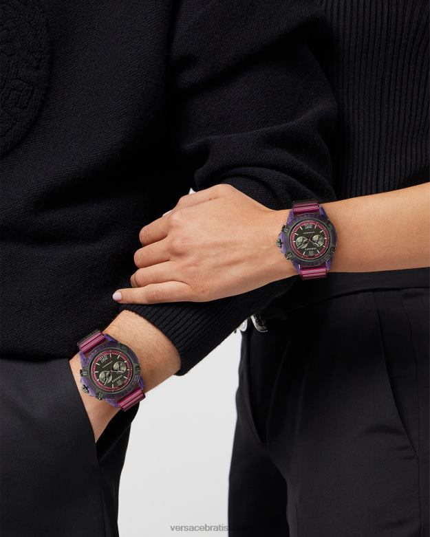príslušenstvo X8X8P989 Versace ikona aktívnych hodiniek pnul ženy