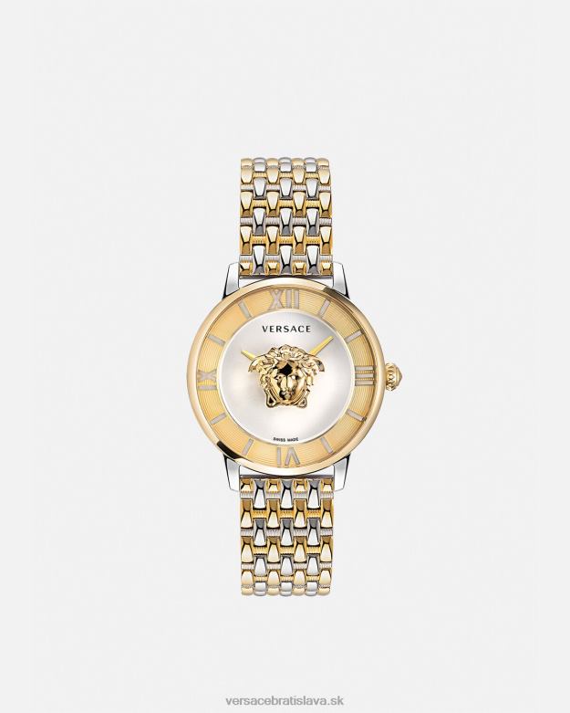 príslušenstvo X8X8P990 Versace hodinky la medusa Zlaté striebro ženy