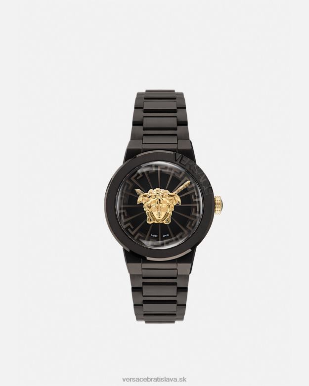 príslušenstvo X8X8P994 Versace nekonečné hodinky medusa čierna ženy