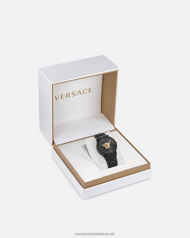 príslušenstvo X8X8P994 Versace nekonečné hodinky medusa čierna ženy