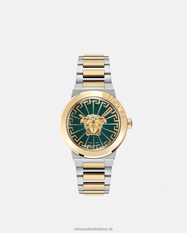 príslušenstvo X8X8P996 Versace nekonečné hodinky medusa Zlaté striebro ženy
