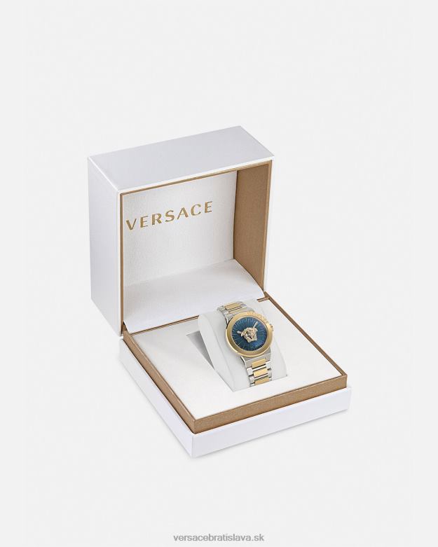 príslušenstvo X8X8P996 Versace nekonečné hodinky medusa Zlaté striebro ženy