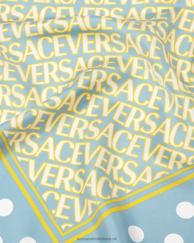 príslušenstvo X8X8P886 Versace celoplošný hodvábny trojuholník vytlačiť ženy