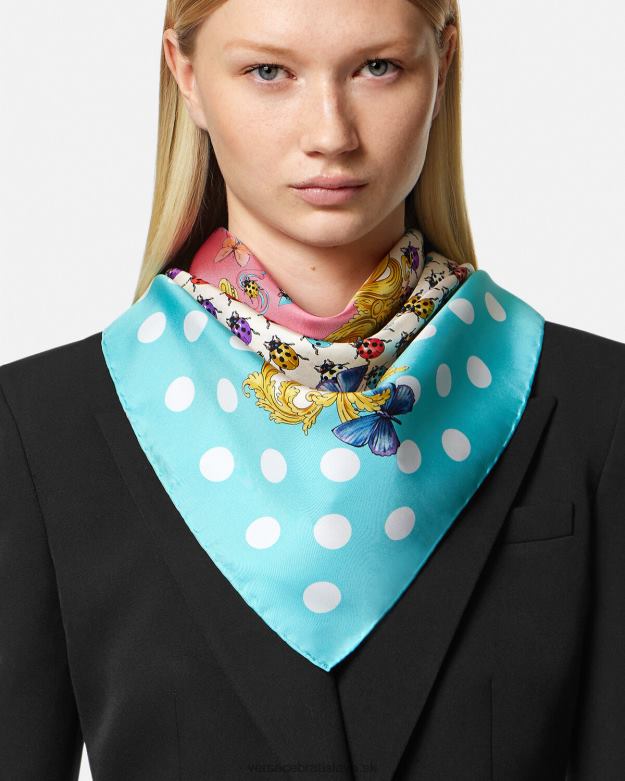 príslušenstvo X8X8P889 Versace motýle veľké hodvábne bledule vytlačiť ženy