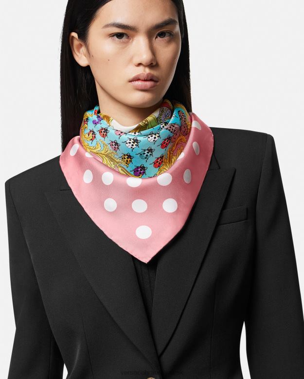 príslušenstvo X8X8P890 Versace motýle veľké hodvábne bledule vytlačiť ženy