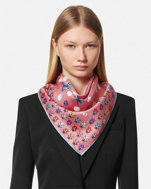 príslušenstvo X8X8P892 Versace motýle veľké hodvábne bledule vytlačiť ženy