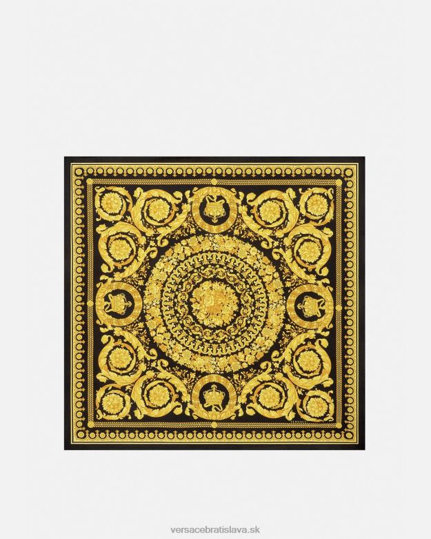 príslušenstvo X8X8P902 Versace barocco veľký hodvábny faldík vytlačiť ženy