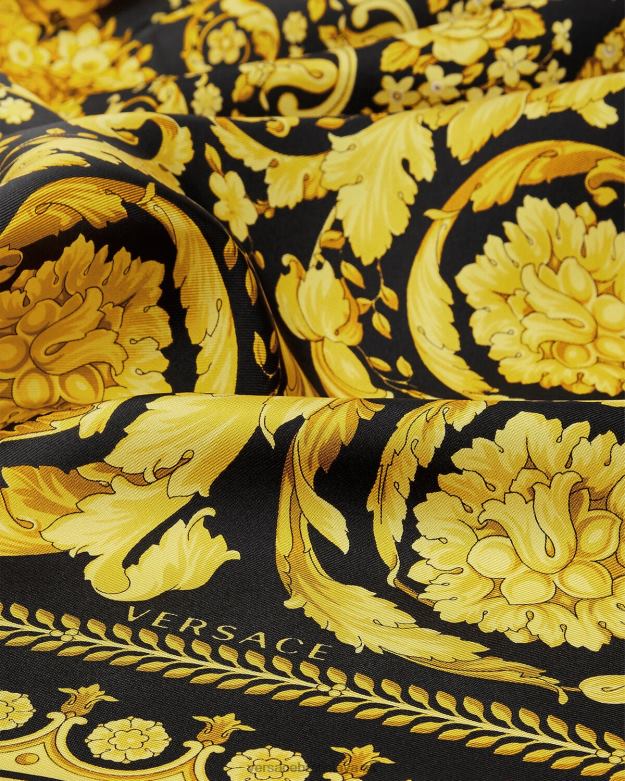 príslušenstvo X8X8P902 Versace barocco veľký hodvábny faldík vytlačiť ženy