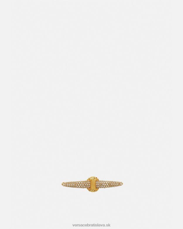 príslušenstvo X8X8P734 Versace manžetové prstene z krištáľovej galaxie zlato ženy