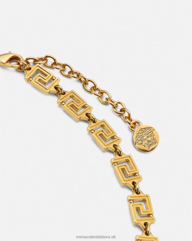 príslušenstvo X8X8P744 Versace náhrdelník medusa greca zlato ženy