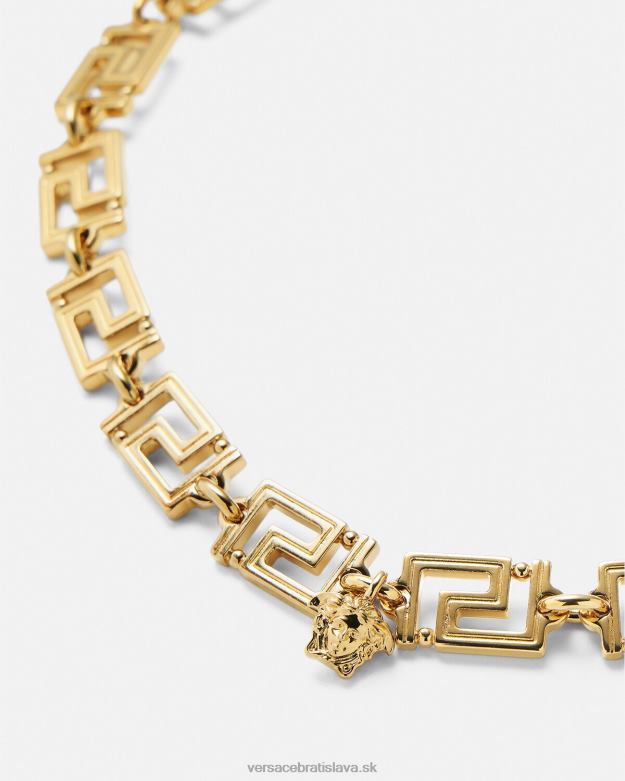 príslušenstvo X8X8P745 Versace grécky náhrdelník zlato ženy