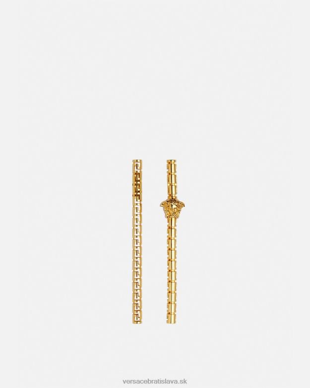 príslušenstvo X8X8P750 Versace greca asymetrické náušnice zlato ženy