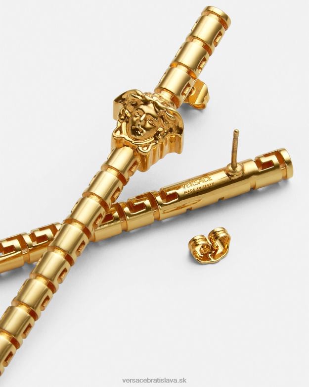 príslušenstvo X8X8P750 Versace greca asymetrické náušnice zlato ženy