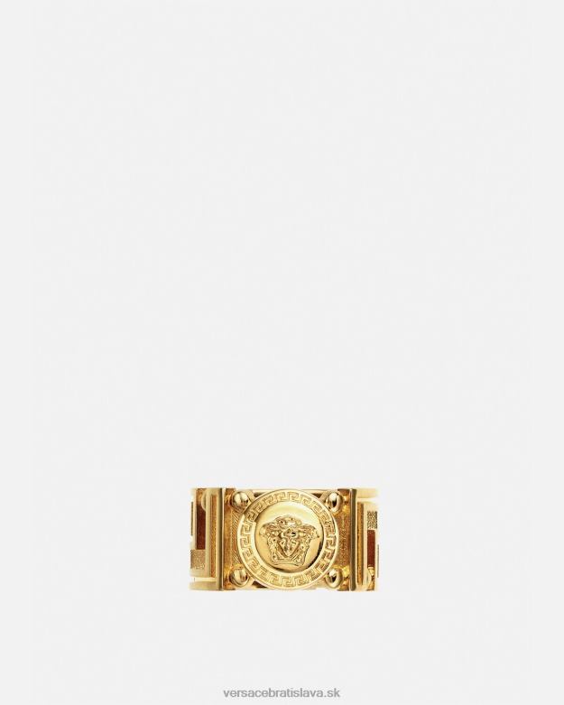 príslušenstvo X8X8P751 Versace prsteň medusa greca zlato ženy