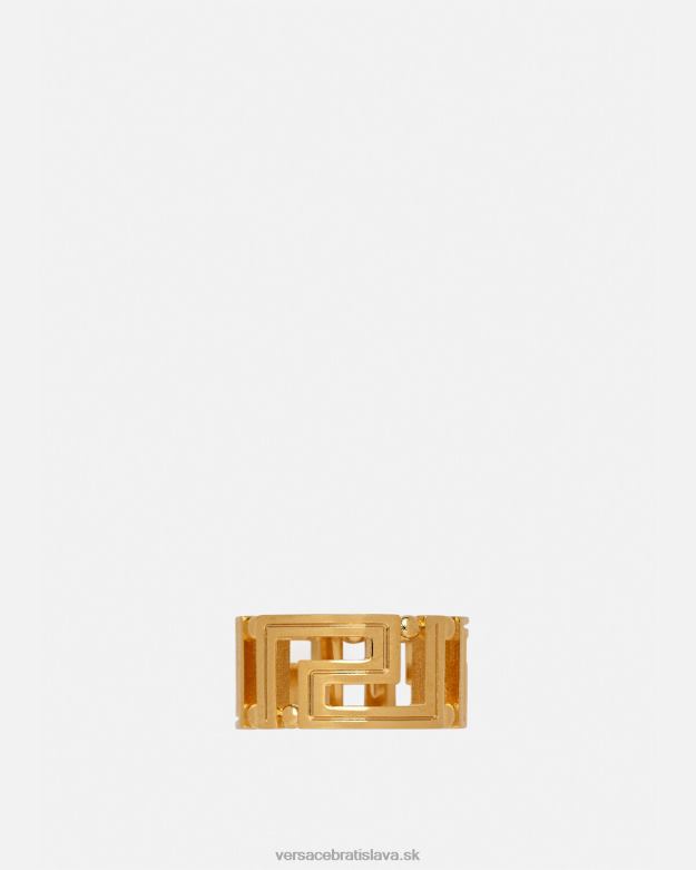 príslušenstvo X8X8P752 Versace grécky prsteň teplé zlato ženy